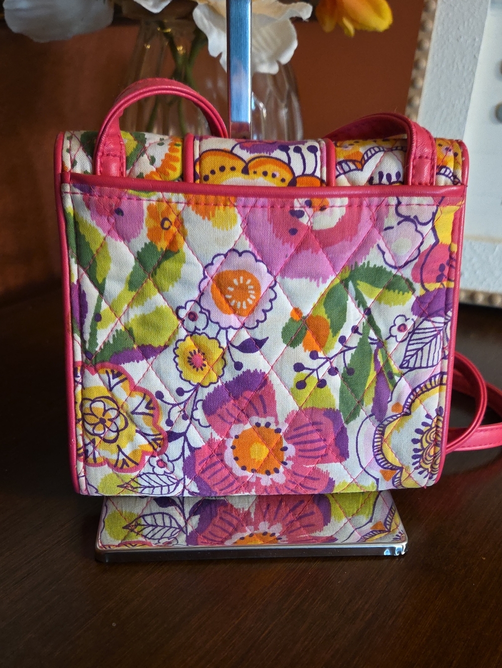 Vera Bradley Mini Turn-lock Crossbody Bag - Picture 3 of 13